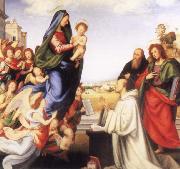 BARTOLOMEO, Fra Vistion of St.Bernard oil painting reproduction